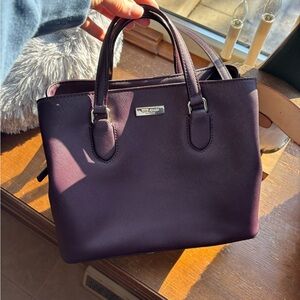 Kate Spade Deep Purple Card Holder and purse